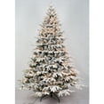 thumbnail image 2 of Cobear PVC Artificial Full Christmas Tree Holiday Xmas 4ft PE/PVC mixed flocking automatic tree, 2 of 4