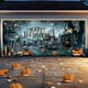 thumbnail image 4 of Tapices, Tapiz Colgante de Pared Halloween Garaje Fondo Decoración Tela Colgante Fiesta Personalizada Tapiz Decorativo a Juego Tela una Cenefa, 4 of 6