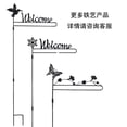thumbnail image 4 of Iron Garden Flagpole Stand Vertical Holder For Outdoor Flags 45X92cm, 4 of 6