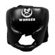 thumbnail image 1 of BlackHeadgear Head Guard Training Kick Boxing Protector Sparring Gear Face Casco, 1 of 4