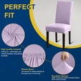 thumbnail image 5 of Chair Covers, Stretch Kitchen Dining Room Chair Covers Set of 6, Removable Washable Dining Chair Slipcovers for Home, Hotel, Banquet, 5 of 7