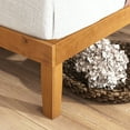 thumbnail image 5 of Zinus Alexia 37" Wood Platform Bed with Headboard, Rustic Pine, King, 5 of 13