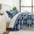 thumbnail image 4 of All Season Ultra Soft Comforter Set Lightweight Bedding in Daisy Floral for Full/Queen Size by Comfort Canopy, 4 of 14