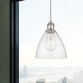 thumbnail image 2 of 516-1P-PN-GBD-754 Innovations Lighting Bristol Glass - 1 Light Mini Pendant In Industrial Style-11.25 Inches Tall and 7.5 Inches Wide-Polished Nickel, 2 of 2