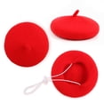 thumbnail image 3 of Chien Béret Chapeau Réglable Mignon Chat Béret Confortable Doux Chien Costume Accessoires Photo Accessoires de Mode pour Animaux de Compagnie Accessoires, 3 of 8