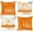 Orange, variant on 16x16 Fall Pillow Covers Set of 4, Hello Pumpkin Decorative Holiday 16 x 16 Autumn Cushion Covers Thanksgiving Pillow Case for Indoor Home Bedroom Couch Sofa Decor Grey