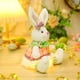 thumbnail image 4 of Decoraciones de Pascua, adornos de Pascua, regalos de Pascua, peluches de conejito, lindos peluches iluminados, regalo de cumpleaños de conejito de Pascua para niños, adornos de tela, 4 of 6