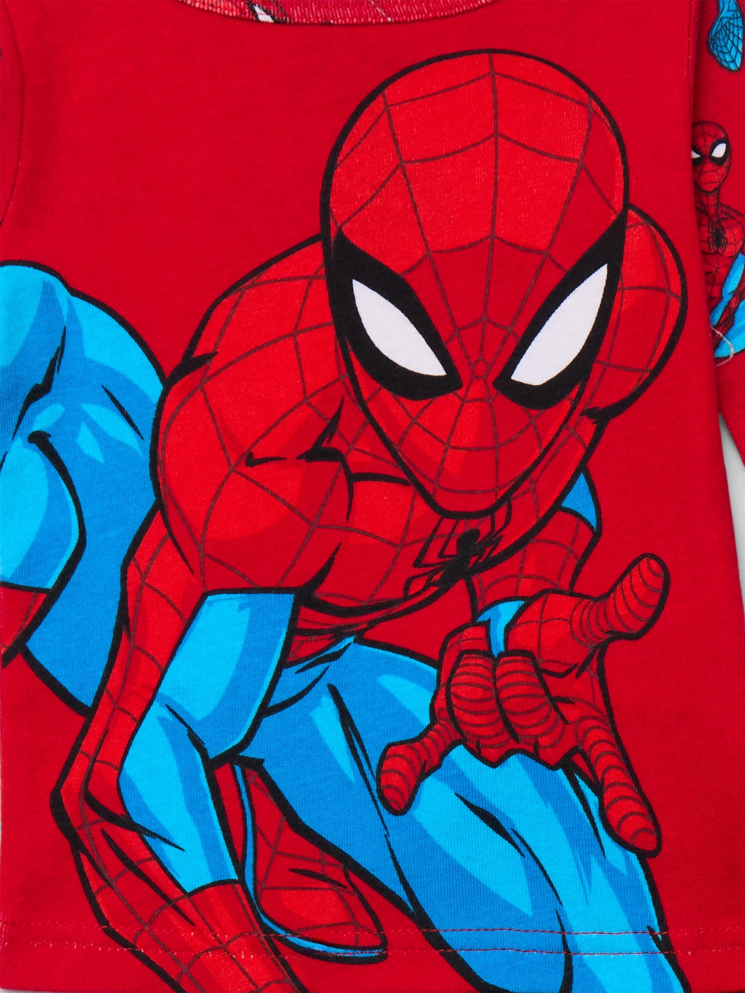 Spider-Man Toddler Long Sleeve Top and Pants Pajama Set, 2-Piece, Sizes 12M-5T