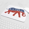 thumbnail image 5 of CafePress - Glitter Republican Elephant Mousepad - Non-slip Rubber Mousepad, Gaming Mouse Pad, 5 of 6