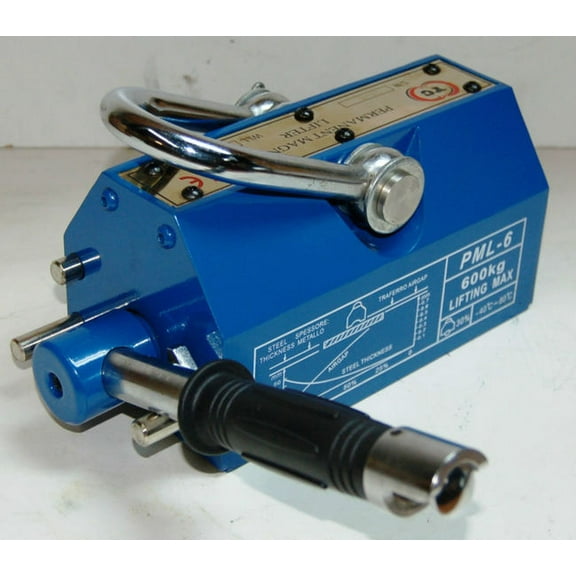 BLUEROCK ® Magnetic Lifter 600 KG - 1320 Lbs Mag Lifting Magnet