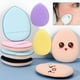 thumbnail image 2 of \ [Destacado] 1 Pc En Forma De Gota Húmeda Y Seca Base De Esponja Rubor Corrector Polvo Puff Pulgar Pequeño Moño Al Vapor Cojín De Aire Mini Dedo Herramientas De Belleza, 2 of 4