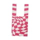 thumbnail image 3 of Bolso de hombro elegante para mujer, patrón de cuadrícu para niña bolso informal, bolso de mano abierto en pya, vacaciones rosa Sunnimix Bolsos de hombro para mujer, 3 of 8