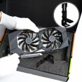 thumbnail image 1 of NUOLUX Soporte GPU Multifuncional Para Tarjeta Gráfica Negro Resistente Fácil Instalación Sin Herramientas, 1 of 7