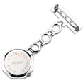 thumbnail image 3 of Reloj Broche analógico con forma geométrica redonda de enfermera Sunnimix reloj de enfermera, 3 of 5