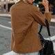 thumbnail image 4 of Women Coat Stand Collar Zipper Multiple Pockets Solid Color Long Sleeves Soft Casual Cardigan Pure Color Spring Coat for Daily Wear, 4 of 5