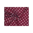 thumbnail image 3 of INSPIRE CHIC Women's 50cm Square Scarf Vintage Retro Polka Dots Head Neck Scarves Neckerchief Red 19.69*19.69 inch, 3 of 5