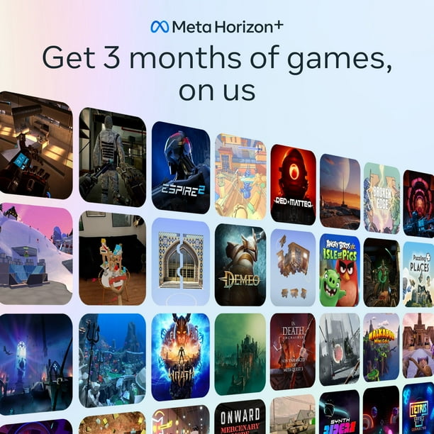 Meta Quest 3 128GB — Breakthrough Mixed Reality — Powerful
