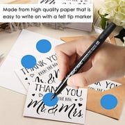 1 Inch Blue Round Color Coding, DaKuan Circle Dot Labels, 2500 Stickers Per Roll
