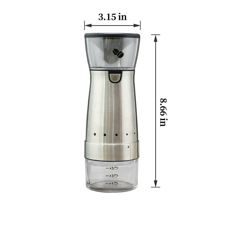 Rechargeable Electric Coffee Grinder Home Cordless Coffee Beans