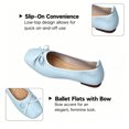 thumbnail image 3 of CHICVOMEY Flat for Women Graceful Classic Soft Insole Slip On Low Top Women’s Flats for Daily Vacation Formal Office Commute, 3 of 9