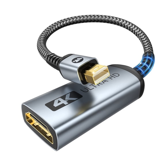 Adaptador Warrky 4K Mini DisplayPort a HDMI para MacBook Air/Pro