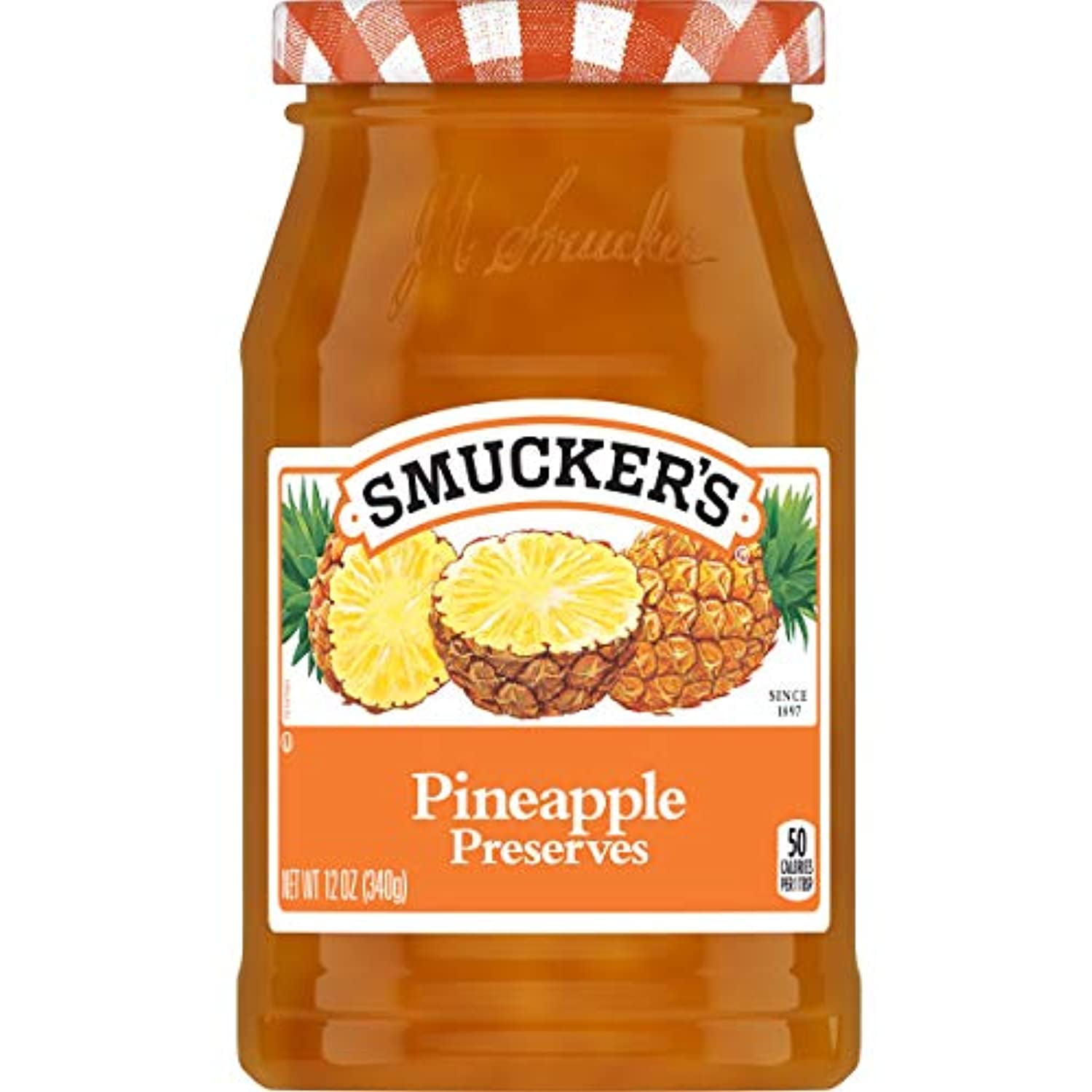 Smuckers Pineapple Preserves, 12 Ounces (Pack Of 6)