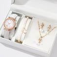 thumbnail image 3 of SIEYIO Matching Watch Jewelry Set Necklace Bracelet Rings Earrings Modern Alloy Accessories Alloy Fashion Set for Any Occasion, 3 of 17