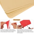 thumbnail image 3 of Uxcell 12 Pcs Parche de planchar para reparación de tela 4.13" x 2.95" para ropa Crema, 3 of 6
