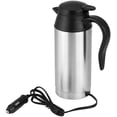thumbnail image 1 of 750ml Car Kettle Stainless Steel 12V Cigarette Lighter Travel Kettle For Water Coffee Drinks Heating, 1 of 7