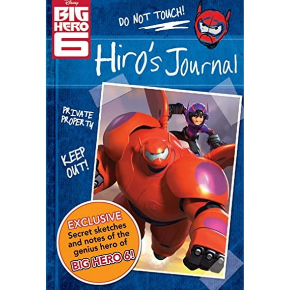Pre-Owned Disney Big Hero 6 Hiro's Journal (Hardcover) 0794432050 9780794432058