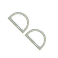 thumbnail image 1 of 2 Pcs Poignées de Sac à Main pour Femmes Ceinture de Remplacement Accessoires Faits Main pour Sac à Main Blanc Forme D, 1 of 9