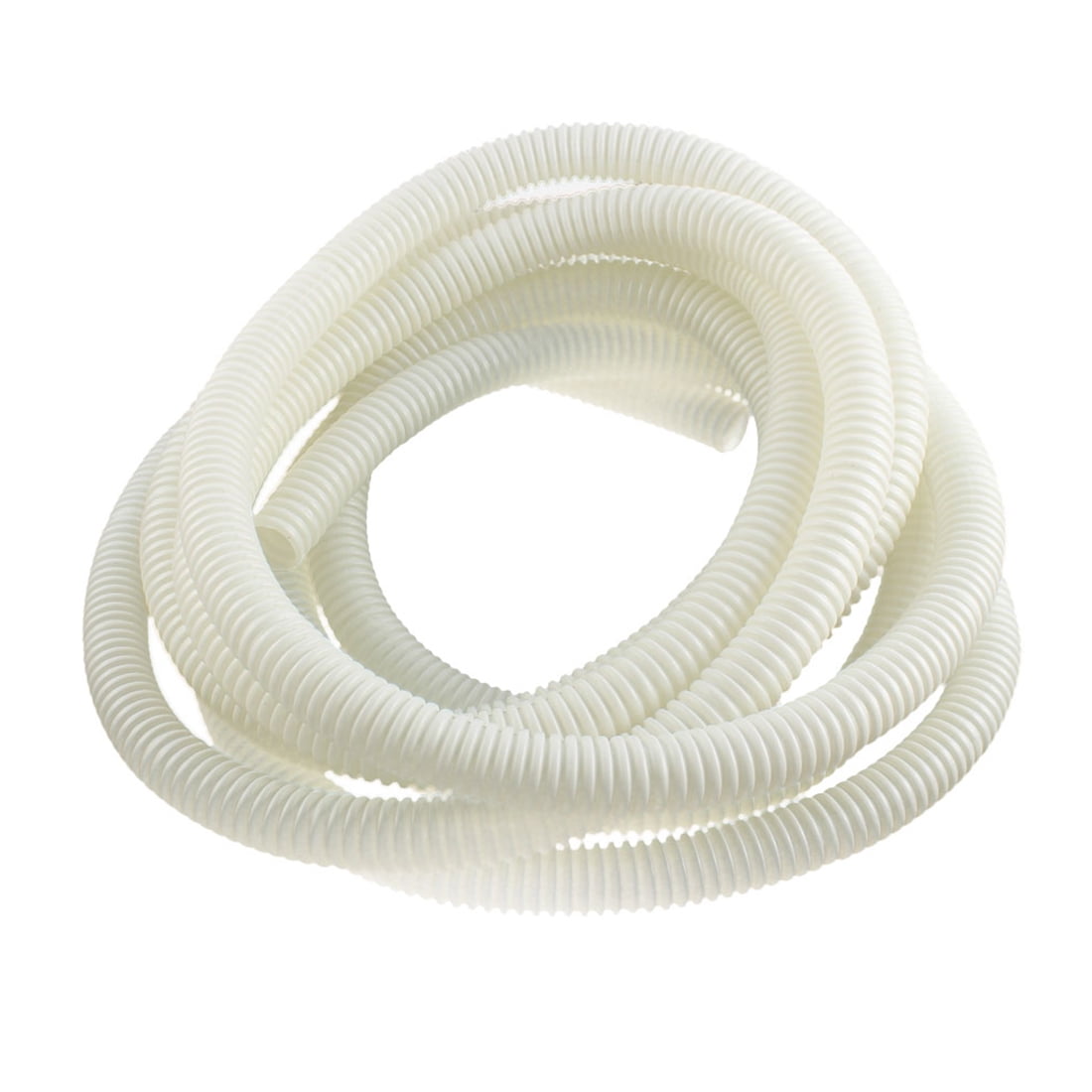 Plastic Air Conditioner Drain Pipe Water Hose 4.8 Meters Length White