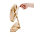 thumbnail image 6 of Impressions Vanity Melody 9 Inch Round Duotone, Lighted Tabletop Makeup Mirror (Champagne Gold), 6 of 6