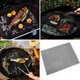 thumbnail image 3 of 30x40cm Outdoor Reusable Non Stick Barbecue Grill Mesh Mat Kitchen BBQ Cooking Accessory, 3 of 14