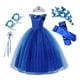 thumbnail image 4 of Disfraz de actuación, vestido elegante para Cosplay, vestido de princesa, vestido de Cosplay para niños, fiesta de cumpleaños, Carnaval, juego de L, 4 of 10