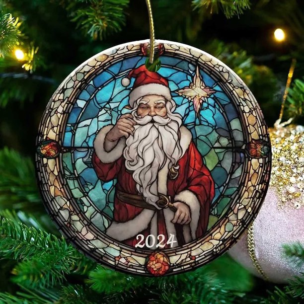 onlyliua ¡ Ofertas Del Día Liquidación Prime! Colgante de Acrílico Navideño Textura Cóncava y Redondo