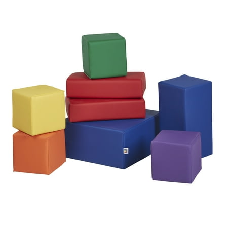 SoftZone® Stack-A-Block Set 8-Piece - Primary