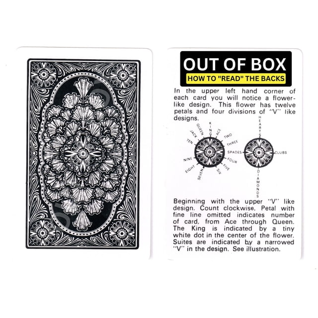 Out Of Box Magic Spy Playing Cards Secret Trick Password For Every Card Best For Flash Game, Teen Patti, Rummy, Paplu, Magic Shows_gmb | Playing Cards Are Highly Durable & Long-Lasting