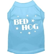 Pet Dog Cat Shirt Screen Printed, "Bed Hog"