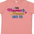 thumbnail image 4 of Inktastic My Mawmaw and Pawpaw Love Me with Hearts Boys or Girls Toddler T-Shirt, 4 of 5