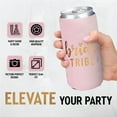 thumbnail image 5 of Prazoli Bachelorette Can Coolers, Bridal Party Gifts, Bridal Shower Party Favors, Slim, Bride Tribe, 12-Pack, 5 of 7