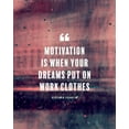 thumbnail image 2 of ArtsyQuotes 12x14 White Modern Wood Framed Museum Art Print Titled - Benjamin Franklin Quote: Motivation, 2 of 4