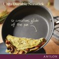 thumbnail image 6 of Home Hard Anodized Nonstick Sauce Pan with Straining Lid, 2 Qt, Bronze, 6 of 8