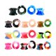 thumbnail image 1 of 11 tapones para los oídos flexibles de silicona suave surtidos, expansor de 6 mm a 16 mm para 14mm, 1 of 9
