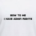 thumbnail image 3 of CafePress - Admin Rights T Shirt - Womens Cotton V-Neck T-shirt, 3 of 4