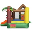 thumbnail image 4 of Cloud 9 Bounce House, Jungle Theme, with Blower & Two Slides - Inflatable Bouncer for Kids, 4 of 7