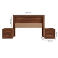thumbnail image 4 of Recamara KS 3 Piezas Valentina - Parota, 4 of 5