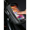 Zhuitw 1L Bike Phone Handlebar Bag with Quick Release Sun Visor Bike