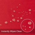 thumbnail image 3 of LAICAIW Nappe Rectangulaire 210 G/m2 - Nappe en Microfibre Imperméable Robuste, Housse de Table Décorative pour Usage Extérieur et Intérieur (Rouge Rio, 70 x 120 Pouces), 3 of 7