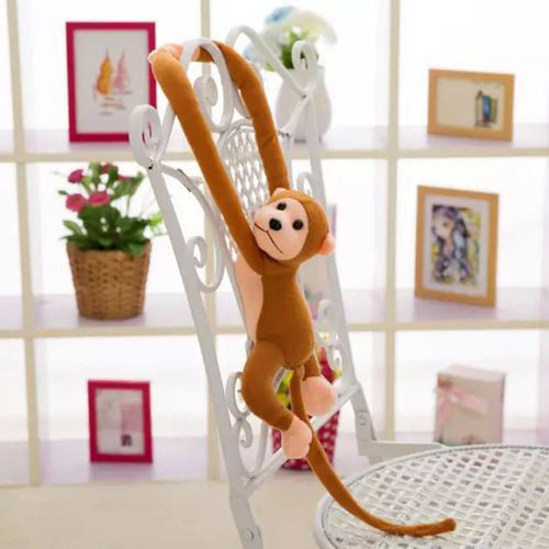 Baby Kid Child Soft Plush Toys Colorful Long Arm Monkey Stuffed Animal Doll Gift 